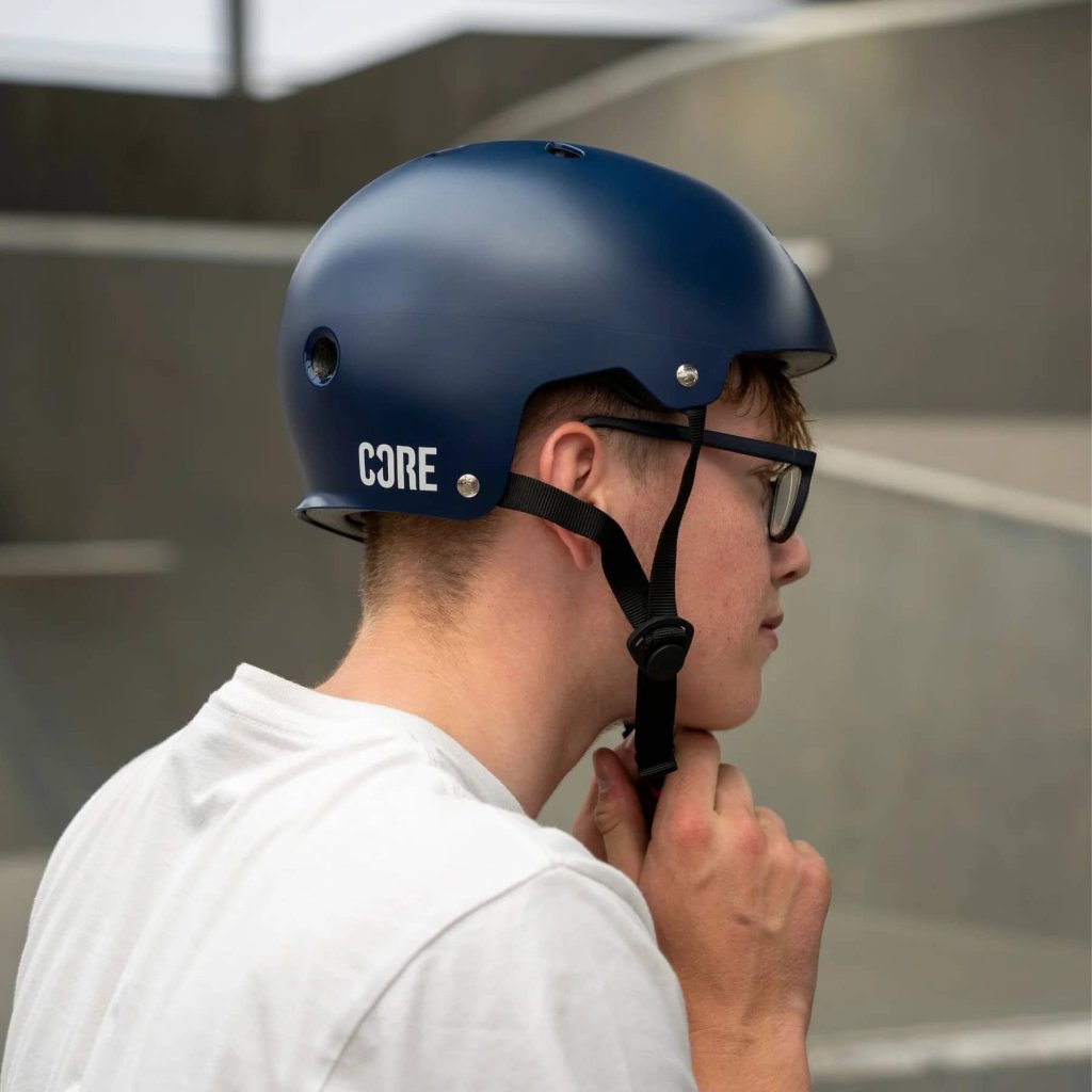 CORE - Action Helmet - Navy Blue - helma na freestyle koloběžky